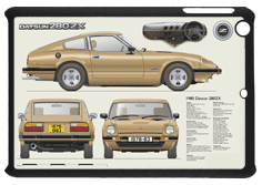 Datsun 280ZX 1978-83 Small Tablet Covers